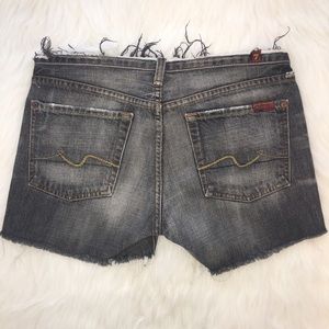 7 For All Mankind cut off shorts size 27